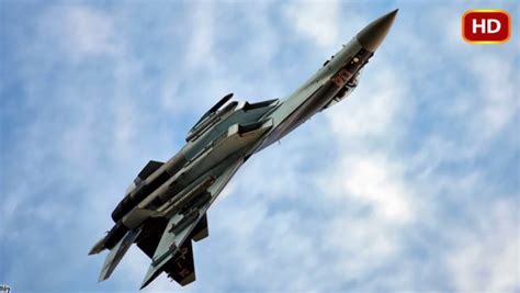 Russian SUKHOI SU 35 performing COBRA MANOEUVRE Awesome pilot skills - video dailymotion