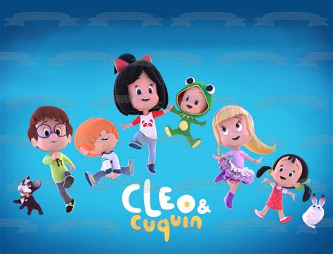 Cleo & Cuquin Cleo Cuquin Tete Pelusin Colitas Maripi Edible Cake Topp – A Birthday Place