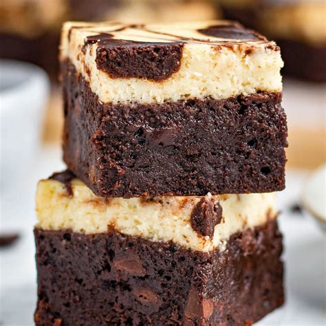 Cheesecake Brownies - Glorious Treats