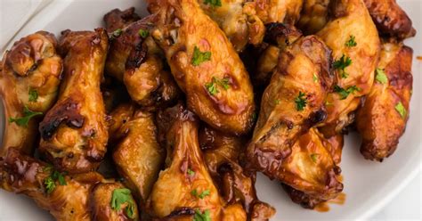 Air Fryer BBQ Chicken Wings | Air Frying Foodie