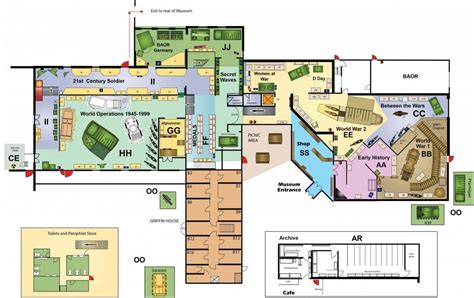 Museum Floorplan | Royal Signals Museum