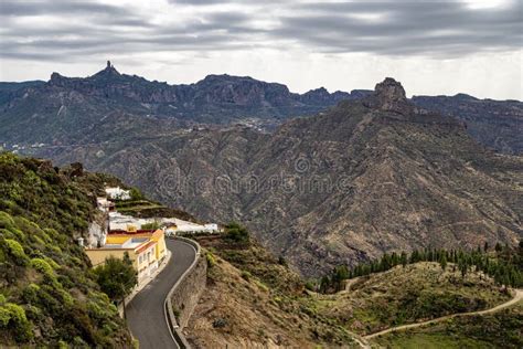 Gran Canaria Hiking Route Cruz De Tejeda To Artenara, View into Caldera ...