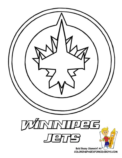 NHL Hockey Coloring Pages - Coloring Home