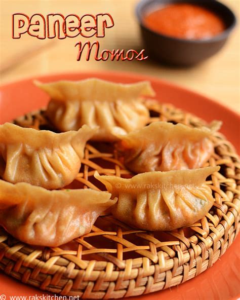 Paneer momos recipe, how to make paneer momos - Raks Kitchen