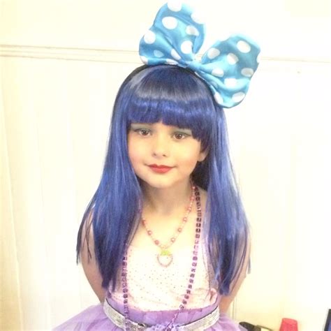 Katy Perry Blue Wig & Make up Blue Wig, Wig Making, Diy Costumes, Katy ...