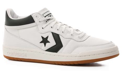 Converse Fastbreak Pro Skate Shoes - white/deep emerald/gum | Tactics