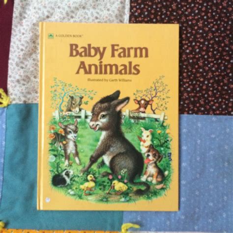 Baby Farm Animals Book by lishyloo on Etsy