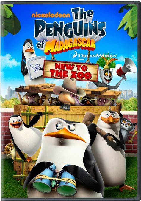 Penguins of Madagascar: New to the Zoo DVD | Madagascar Wiki | Fandom