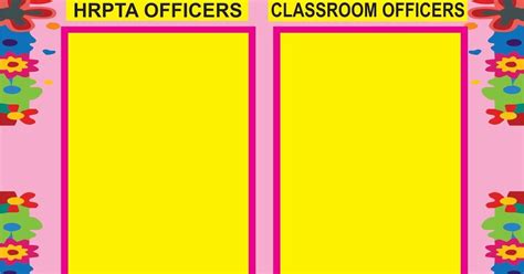 Classroom Officers Clipart