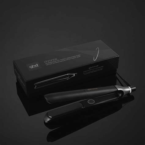 ghd Chronos® - Black Flat Iron | 3x Faster Styling | ghd®