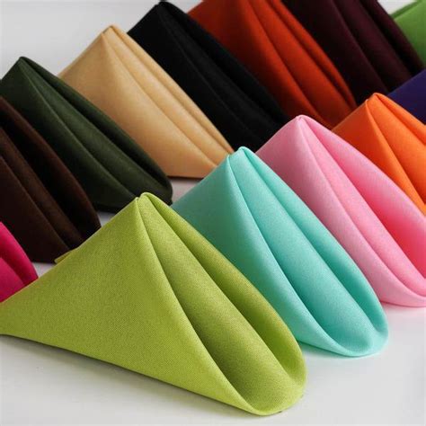 Cloth Napkins Set of 6 Pieces 18x18 Inch Cloth Table Napkin 6pc Set | Shopee Philippines