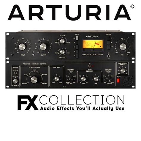 Arturia has announced, FX Collection, a new effects plug-in bundle ...