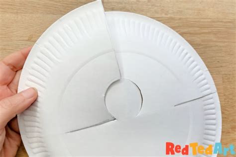 Easy Paper Plate Angel Craft for Kids - Red Ted Art - Easy Christmas Craft