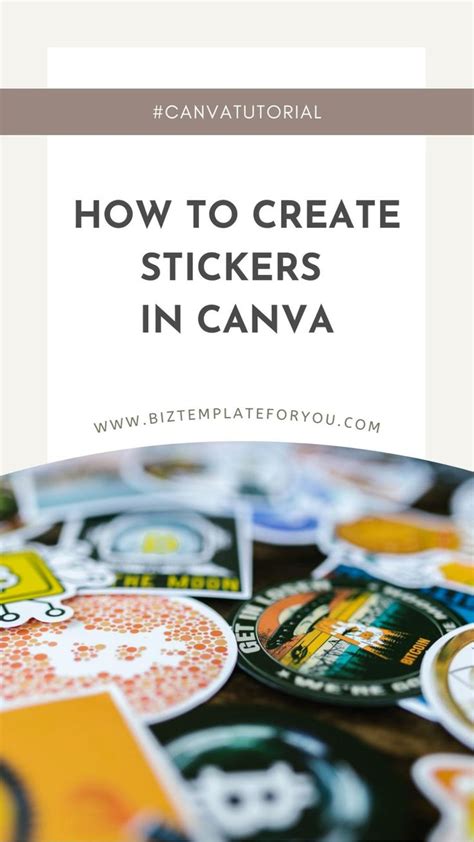 How to Create Stickers in Canva | Canva Design Ideas in 2023 | Canva tutorial, Make your own ...