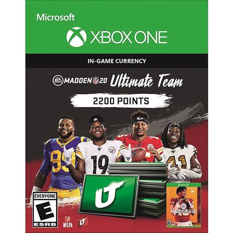 Best Buy: Madden NFL 20 Ultimate Team 2,200 Points [Digital] DIGITAL ITEM