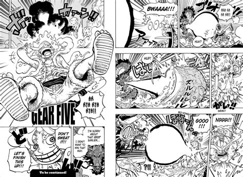 Luffy Joy Boy Manga Panel