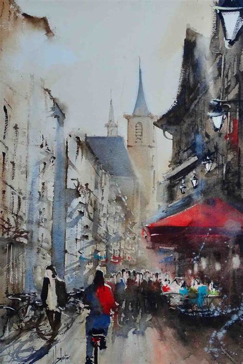 Umberto Rossini ~ Aquarelliste Watercolorist