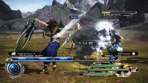 Final-Fantasy-XIII-2-gameplay-combat - Band of Geeks