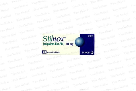 Stilnox Tablet 10mg - Time Medical