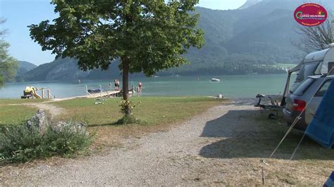 Camping Wolfgangsee Birkenstrand - YouTube