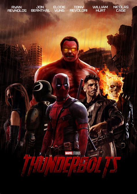 Marvel's Thunderbolts Movie Poster by MarcellSalek-26 on DeviantArt