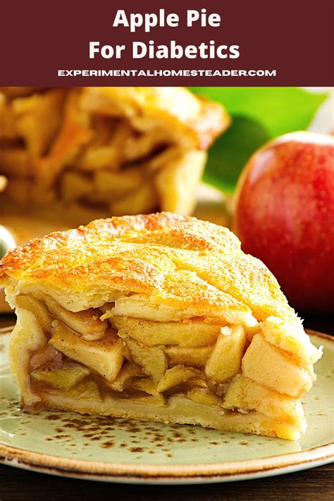 Apple Pie For Diabetics - Experimental Homesteader