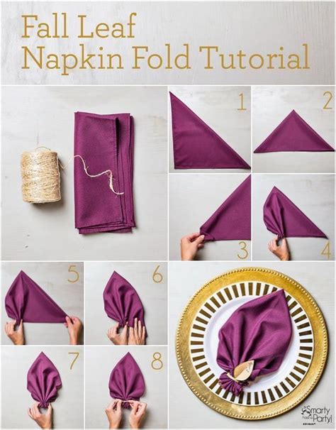 15 Truly Amazing Napkin Folding Ideas That Will Wake Up Your Creativity ...