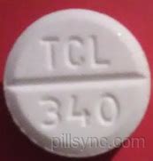 WHITE ROUND TCL 340 - acetaminophen 325 mg Pill Images