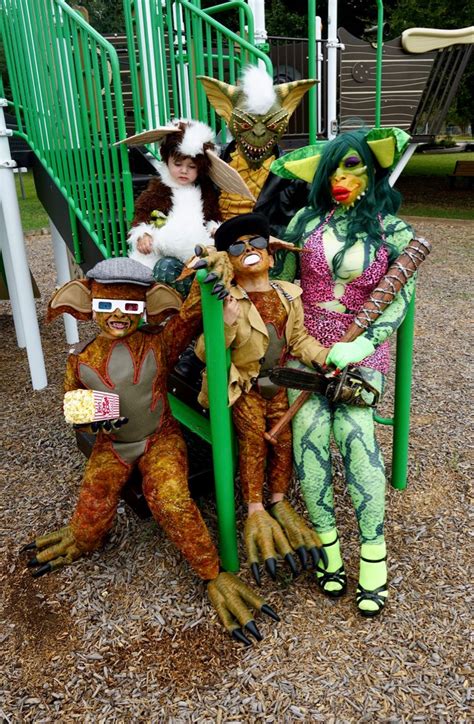 Gremlins Family Costumes | Halloween crafts decorations, Family ...