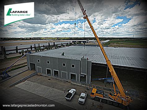 Precast Concrete Installation Alberta – Lafarge Precast Edmonton Alberta