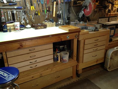 Craftsman Workbench with Drawers – Homes Furniture Ideas