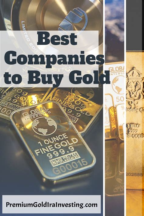 Best Gold Cmpanies to Buy From | Gold investments, Buying gold, Ira