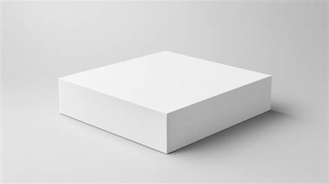 Premium AI Image | Matte Paper Box Mockup