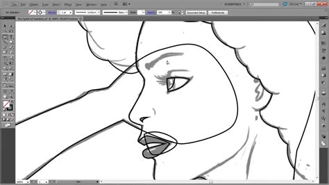 Illustrator Tutorial Part 1: Line Art - YouTube