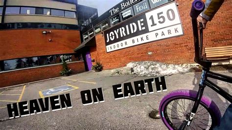 RIDING BMX AT JOYRIDE 150 INDOOR BIKEPARK! - YouTube