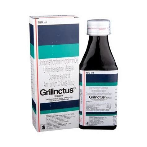 Grilinctus Syrup - Latest Price, Dealers & Retailers in India