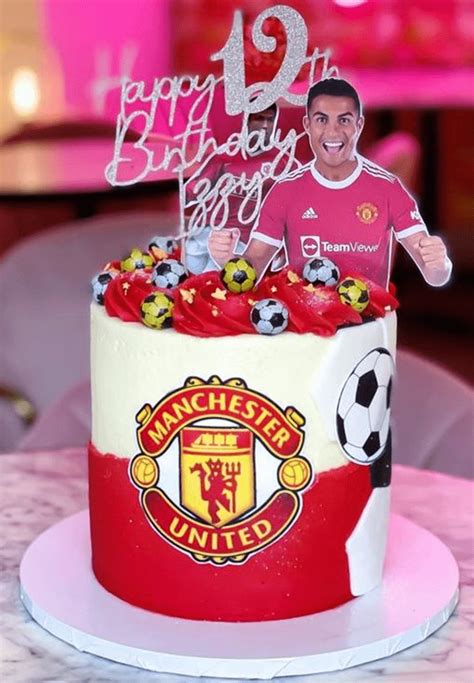 Cristiano Ronaldo Birthday, Cake Designs Images, Custom Cakes, Union ...