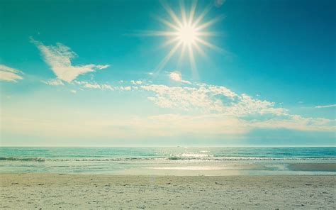 landscape, Summer, Sea, Sand, Wave, Waves, Water, Nature Wallpapers HD / Desktop and Mobile ...