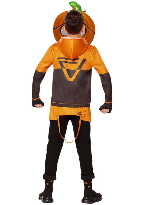 Kid's Fortnite Pumpkin Punk Costume