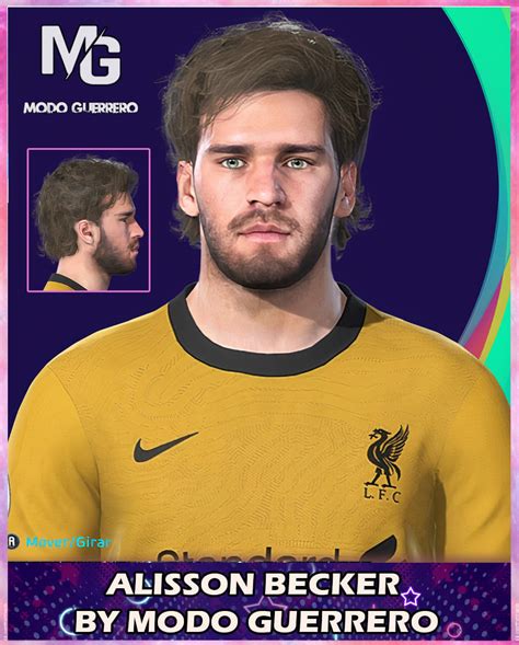 PES 2021 Faces Alisson Becker by Modo ~ SoccerFandom.com | Free PES ...