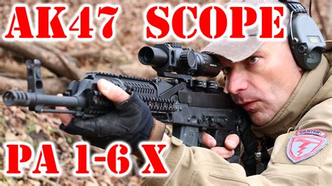 AK47 (AKM) 1-6x scope from Primary Arms - AK Operators Union, Local 47-74