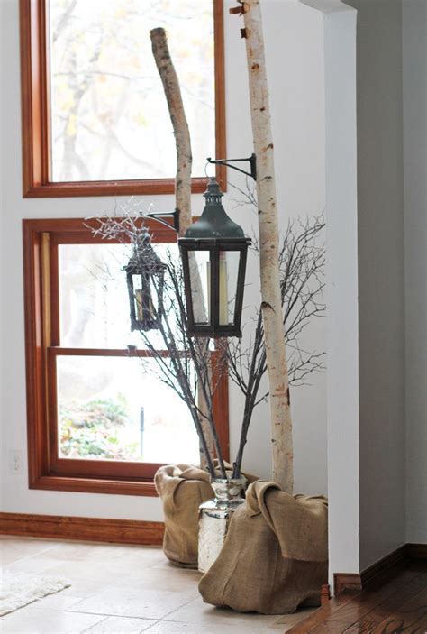 warmhotchocolate | Birch tree decor, Rustic holiday decor, Branch decor