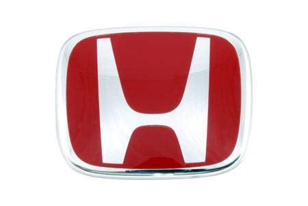 Honda (JDM) 1996-2000 Honda Civic Type-R JDM Red H Badge (Front) - CorSport