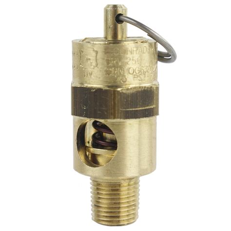 1/8" Inch NPT 75 PSI Air Compressor Safety Relief Pressure Valve Tank Pop Off - Walmart.com ...