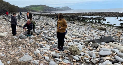 A Guided Fossil Hunting Walk in Charmouth with the Wobbly Fossiler Destination travel blog