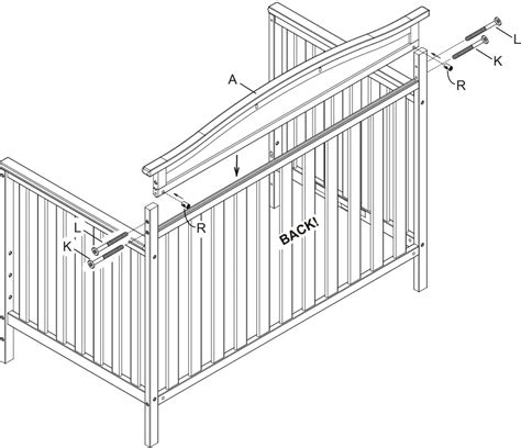 Delta Children 4 in 1 Crib Installation Manual