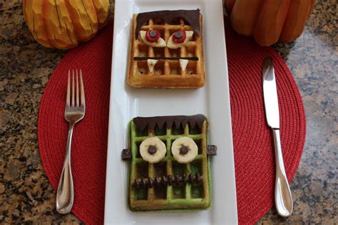 Halloween Buttermilk Waffles Recipe - Windy City Baker