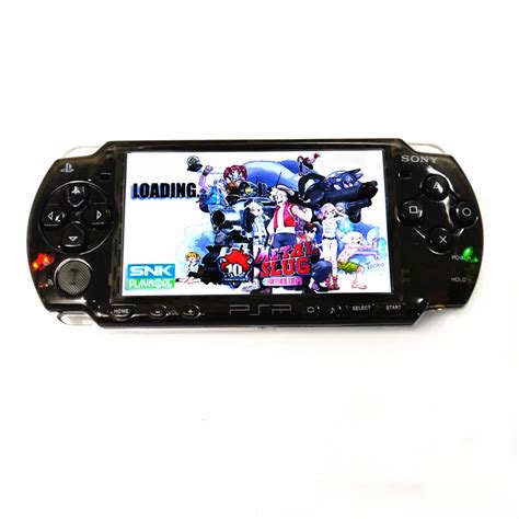 Professionally Refurbished For Sony PSP 2000 PSP 2000 Handheld System Game Console Clear Black ...