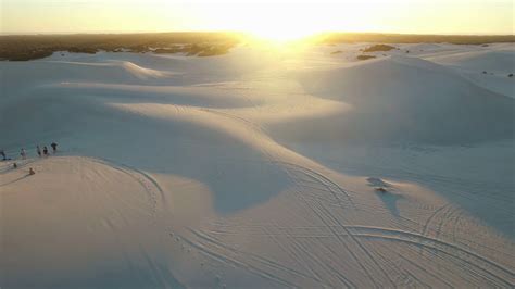 Aerial View of Desert Dunes at Sunset Stock Video Footage 00:14 SBV-307890214 - Storyblocks