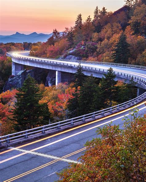 Blue Ridge Parkway Photo Linn Cove Viaduct Light | Etsy in 2020 | Fall ...